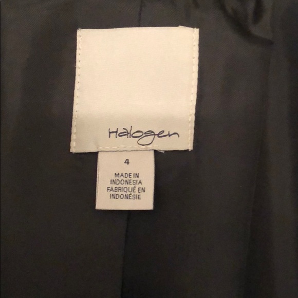 Halogen Skirt Suit in Grey - Picture 2 of 5